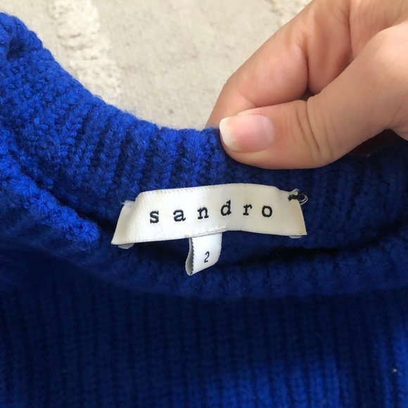 Small blue sweat Sandro - Picture 3 of 3